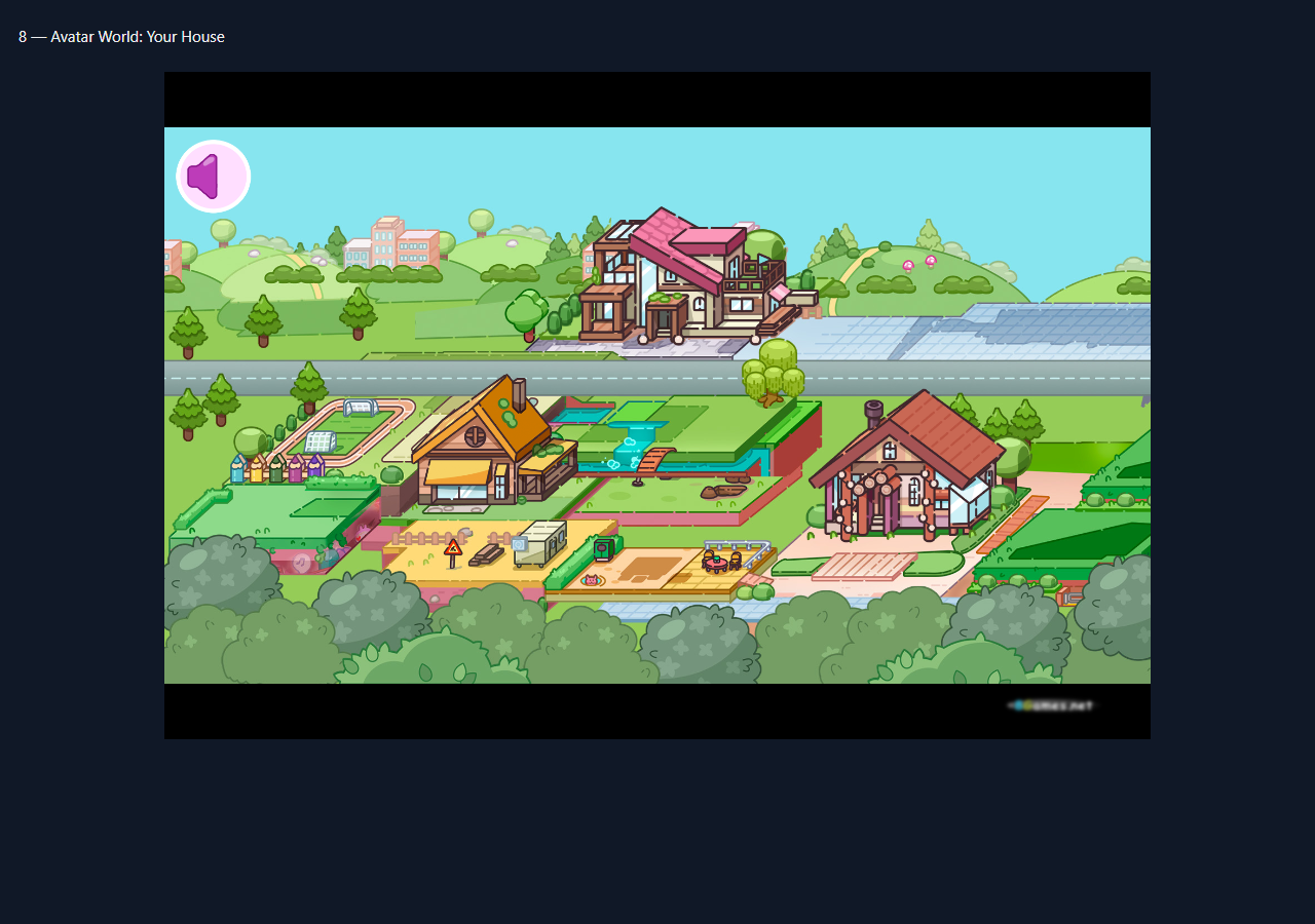 Avatar World: Your House during the isolated browser check